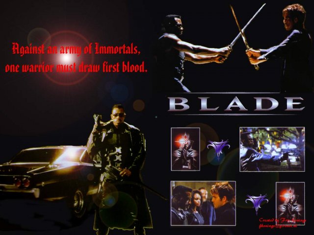 Обои к фильму Blade-5